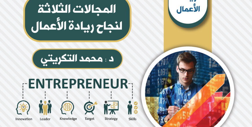 الثلاثة لنجاح ريادة الأعمال